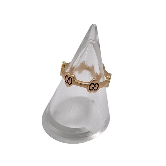 GUCCI 18k Rose Gold Ring - Picture 9 of 9